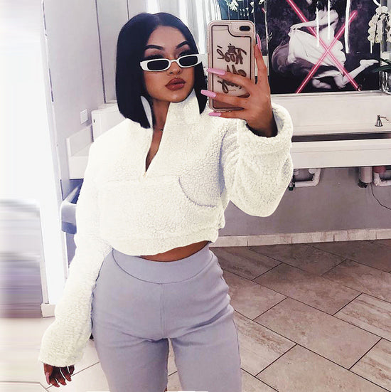Oversized hooded sweatshirt